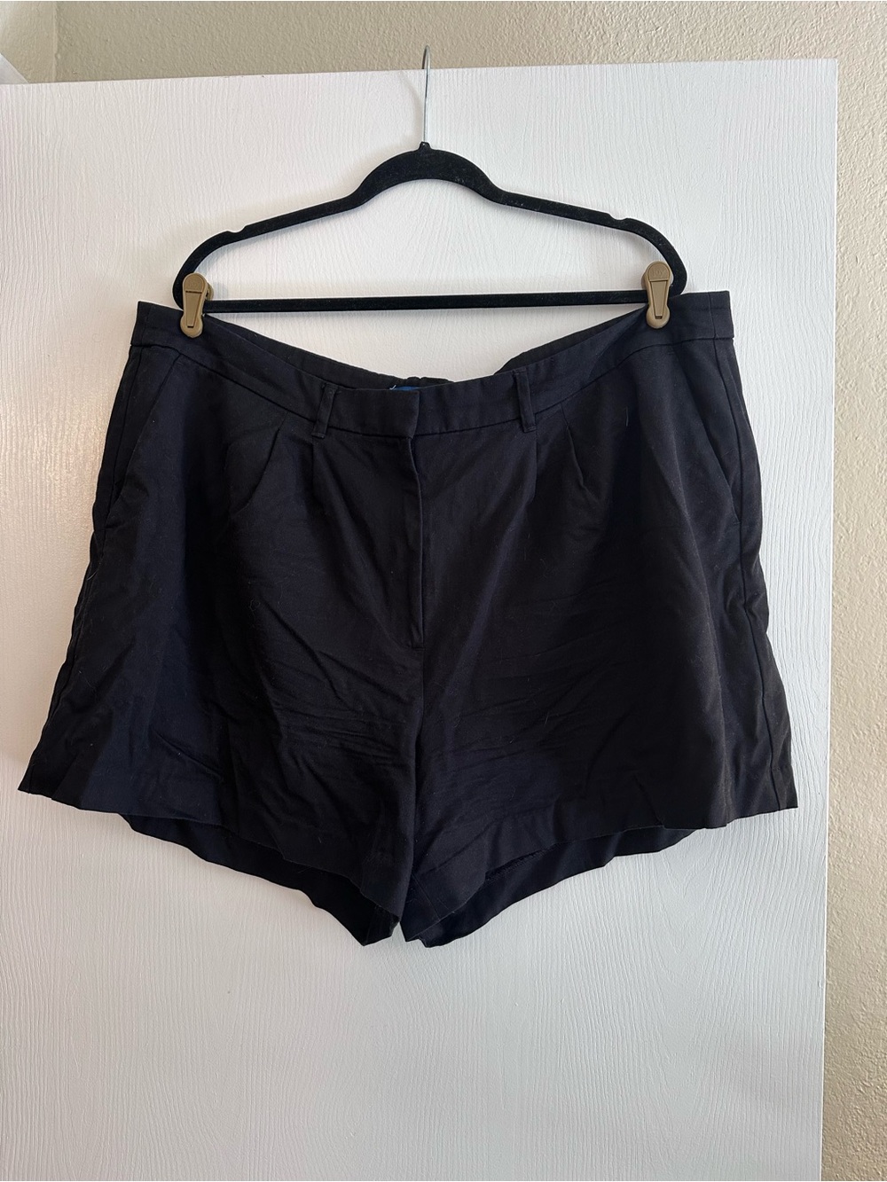 Old Navy Black High-Rise Tailored Shorts
